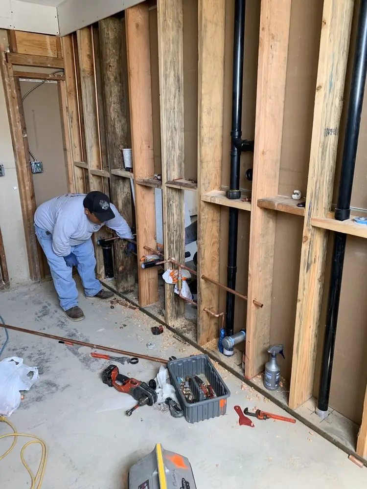 Commercial rough-in plumbing for Commercial Plumbing in Eayrestown